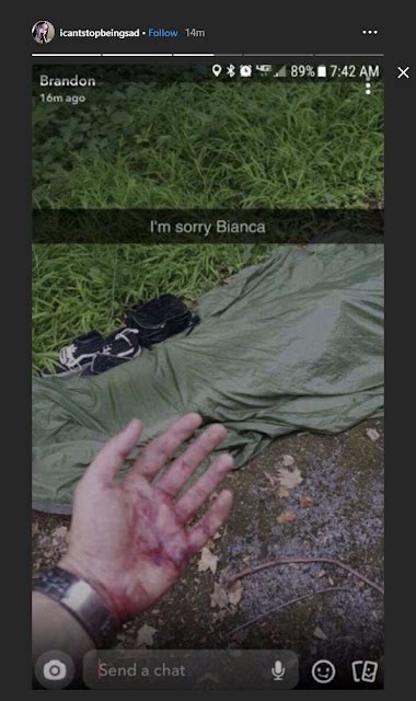 Balasan Dari Break Internet Bianca Devins Dibunuh And Di Upload Ke