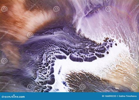 Color Liquid Mixing Raster Background White Fluid Drops And Foam