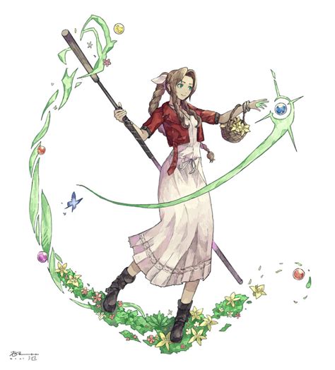 Subakeye Aerith Gainsborough Final Fantasy Final Fantasy Vii Final