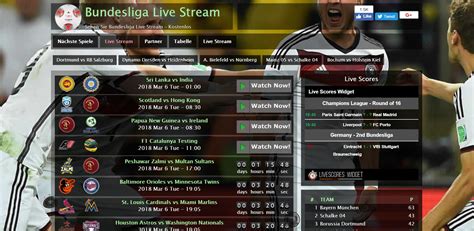 Fußball bundesliga live welt weit über internet streaming gucken. Live Bundesliga-Fußballspiele kostenlos bei Bundesliga ...