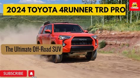 2024 Toyota 4runner Trd Pro A Closer Look At The Interior Release