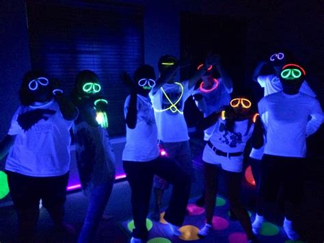 Glow In The Dark Birthday Party Ideas Photo 1 Of 6 Catch My Party