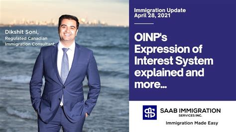 Update Oinp Launches Expression Of Interest Based System April 28