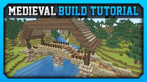 Minecraft Medieval Build Tutorial Bridge Youtube