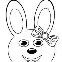 Shop unique bunny face masks designed and sold by independent artists. Easter Bunny Face Coloring Sheet