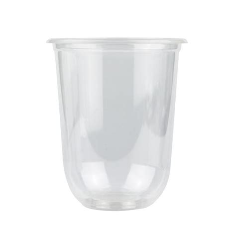 Yocup Company Yocup 16 Oz Clear Round Bottom Pp Plastic Cup 95mm Rim