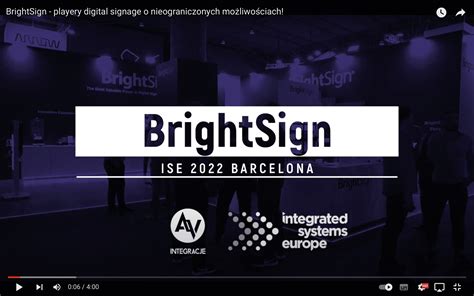 Brightsign Playery Digital Signage O Nieograniczonych Możliwościach