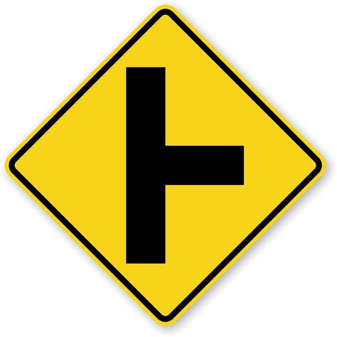 Intersection Road Traffic Signs