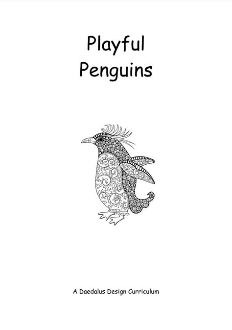 Playful Penguins Workbook