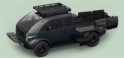 New Canoo Ev Pickup Truck All Electric All American Greencars