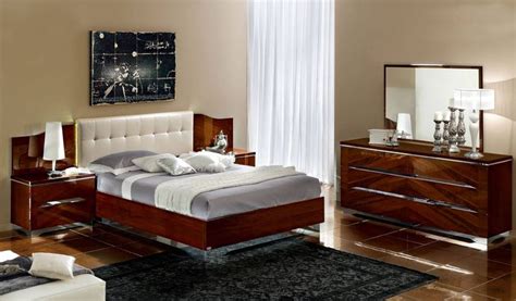 Made In Italy Wood Modern Contemporary Bedroom Designs Feat Light