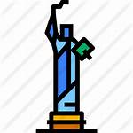 Liberty Statue Icon Icons Premium Lineal