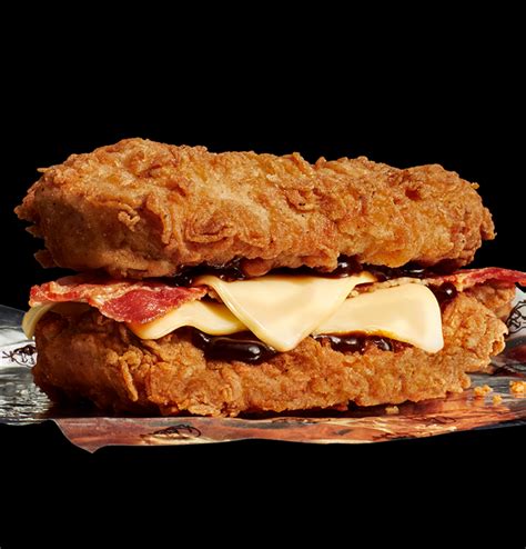 Spread tartar sauce on one of chicken legs, add bacon, add ketchup and spread it on the do you realize this crazy 2020 is almost over? Double Down Burger IS BACK! Limited Time Only | KFC