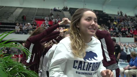 Cal Womens Swimming And Diving Ncaa Championships Recap Youtube