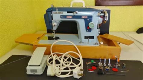 Vintage 1960 Janome New Home Heavy Sewing Machine 532 Mint Lot Bundle