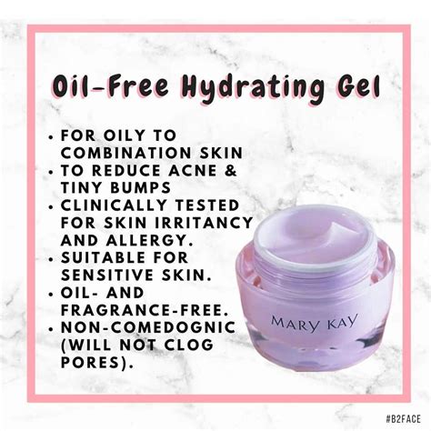Mary kay products are available exclusively for purchase through independent beauty consultants. Perunding Kecantikan Mary Kay: OIL-FREE HYDRATING GEL