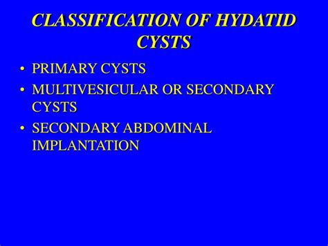 Ppt Liver Hydatid Cyst Powerpoint Presentation Free Download Id