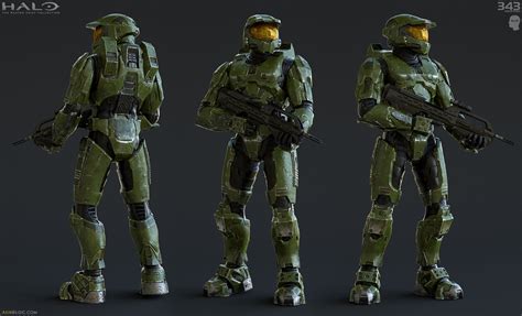 Master Chief Halo 2 Anniversary 3dtotal Forums