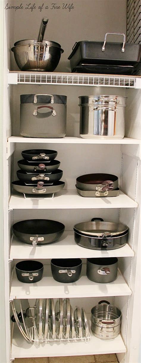 Awesome Tips For Organizing Pots And Pans Garden