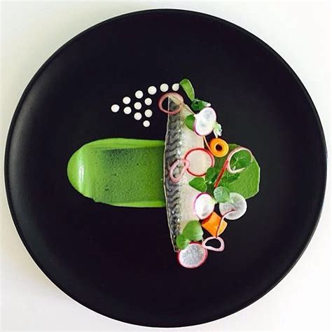 Myfrenchchef Pickle Mackerel And Pea Purée With Fresh Thyme And