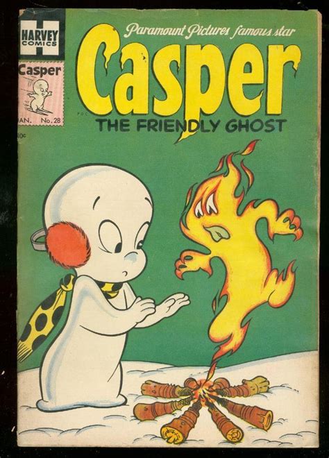 Casper The Friendly Ghost 28 1955 Harvey Comics Vg Casper The Friendly Ghost Friendly Ghost
