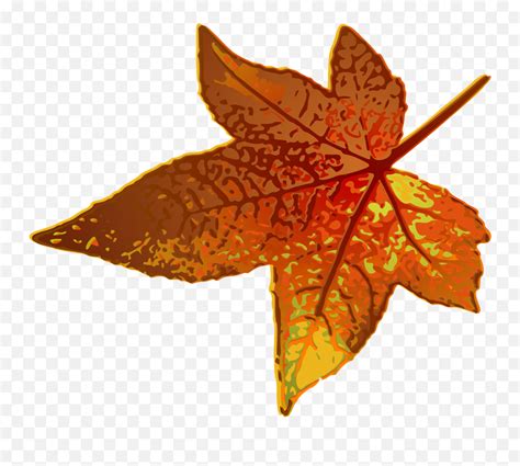 Maple Leaf Brown Fall Yellow Png Art Watercolor Leaves Emojifalling