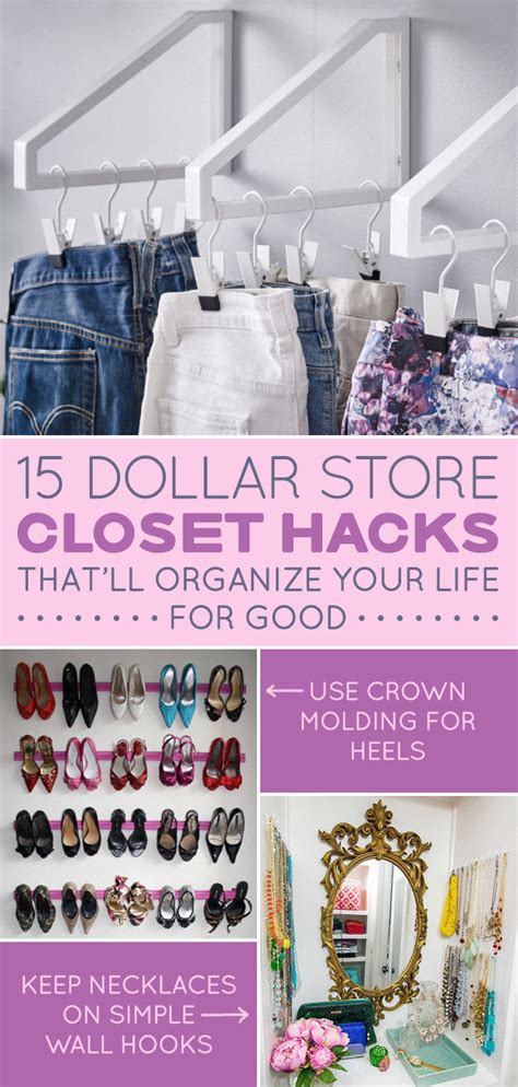 Dollar Store Closet Hacks That'll Organize Your Life For ...