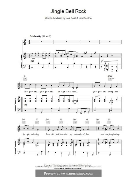 Jingle Bell Rock By J Boothe J Beal Sheet Music On Musicaneo