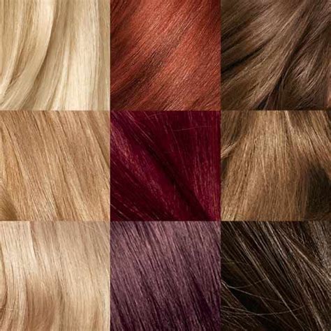 Loreal Paris Hair Color Chart