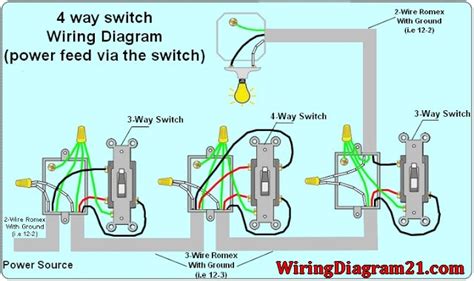 Wiring Diagram For 4 Way Light Switch