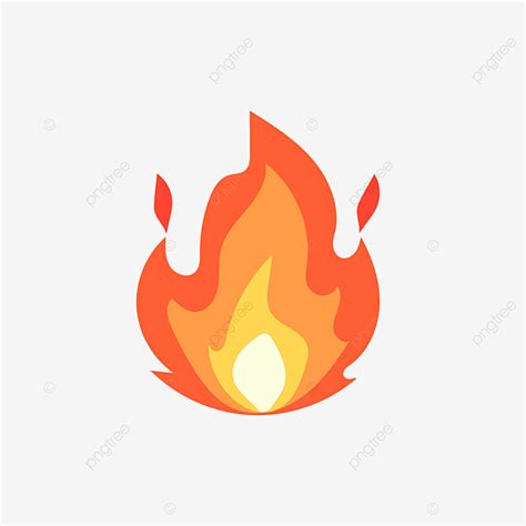 Fire Burn Vector Hd Images Burning Fire Vector Element Fire Burning