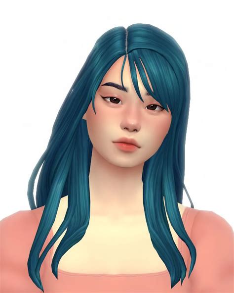 Simandy Aera Hair Sims 4 Hairs Sims 4 Sims Maxis Match