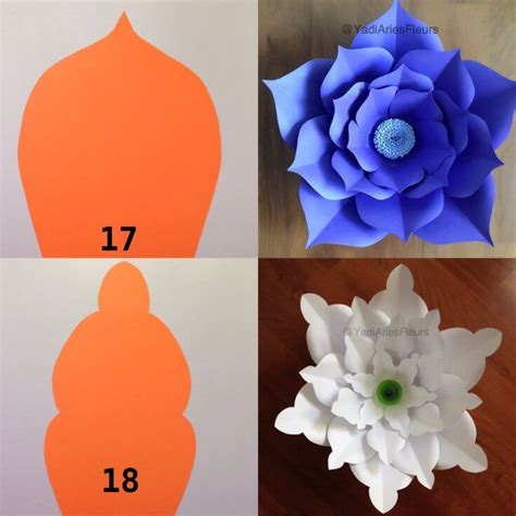 Flores De Papel 6 Formas De Fazer Moldes E 49 Modelos Para Inspirar