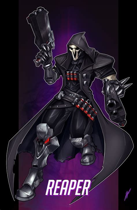 Artstation Reaper Overwatch