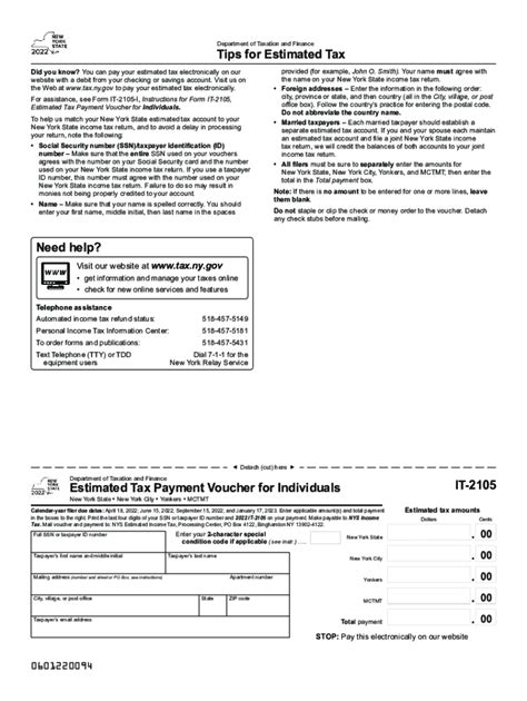 2022 Form Ny It 2105fill Online Printable Fillable Blank Pdffiller