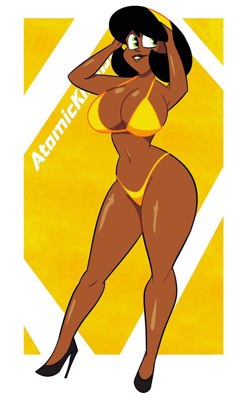 Rule 34 1girls Artist Name Athletic Athletic Female Atomickingboo Big Ass Big Breasts Bottom