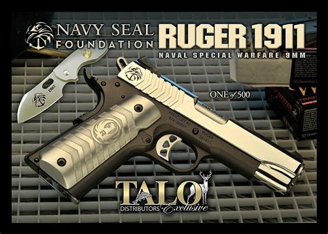Ruger Naval Special Warefare 1911 9mm Talo Distributors