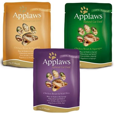 Applaws Wet Cat Food Multipack In Broth 12x70g 24x70g Pouches Chicken