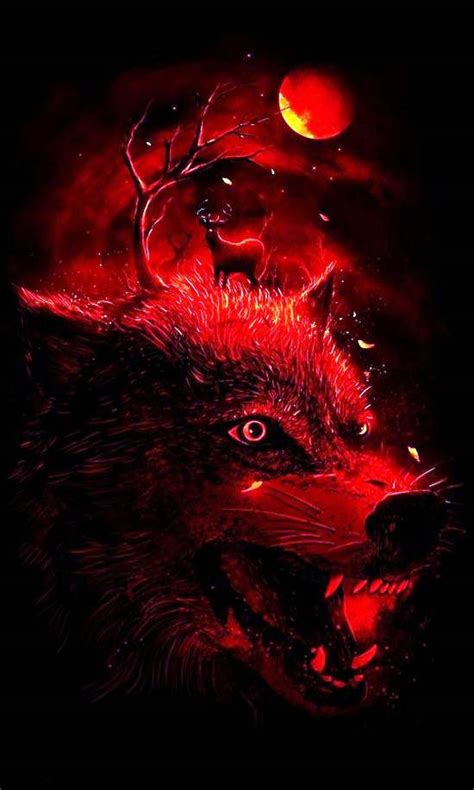 Red Wolf Wallpaper Phone Kolpaper Awesome Free Hd Wallpapers Posted By Ethan Walker