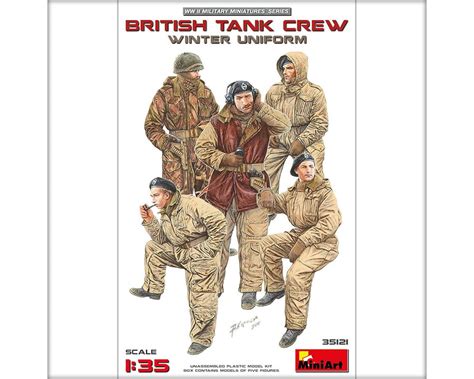 Miniart 135 British Tank Crew Winter Uniform Mna35121 Hobbytown