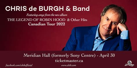 Win Tickets To Chris De Burgh Live Q107 Toronto