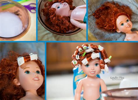 In celebration of barbie's birthday march 9th. Kandice Mae Photography | Fixing Disney Doll hair! Curly ...