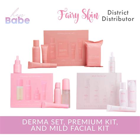Fairy Skin Derma Facial Set Premium Brightening Kit And Mild Facial