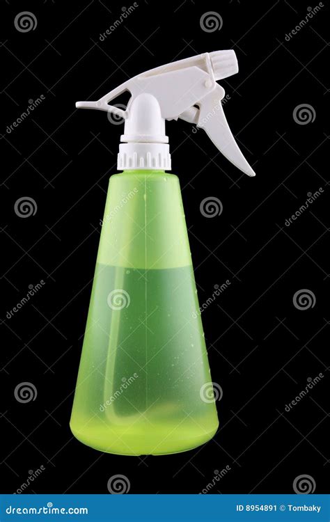 Green Spray Bottle Stock Image Image Of Spray Fluid 8954891