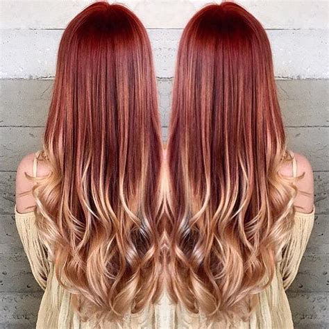 Red Gold Hair Hair Style And Color For Woman