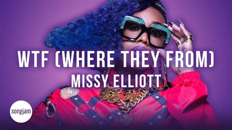 Missy Elliott Wtf Where They From Official Karaoke Instrumental Songjam Youtube