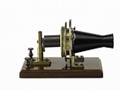 An experimental telephone made by Alexander Graham Bell, 1876. | DPLA