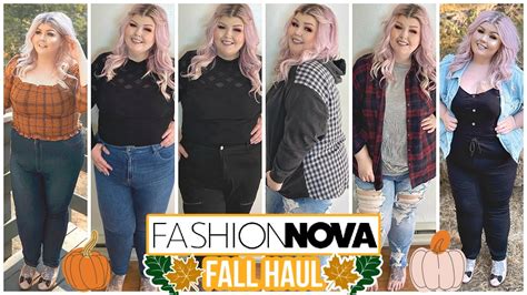 Fashion Nova Curve 🍁 Plus Size Fall Clothing Haul 2020 Youtube