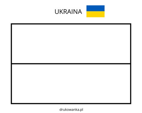 Kolorowanka Flaga Ukrainy Kolorowanki Dla Dzieci Do Druku Off Porn