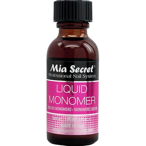 mia secret lm210 liquid monomer 1oz lee s wholesale beauty